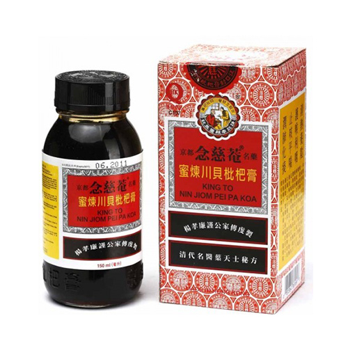 香港nin jiom京都念慈庵 蜜炼川贝枇杷膏 150ml