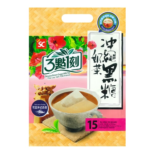3:15PM Okinawa Brown Sugar Milk Tea 15Bags