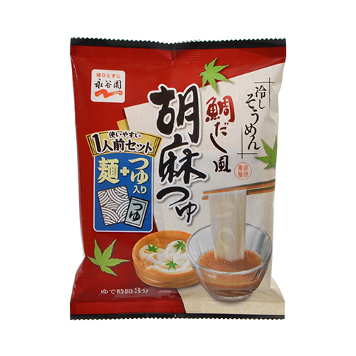 日本永谷园 日式和风鲷鱼芝麻酱细干面 107g 销售配送 亚米网 售价