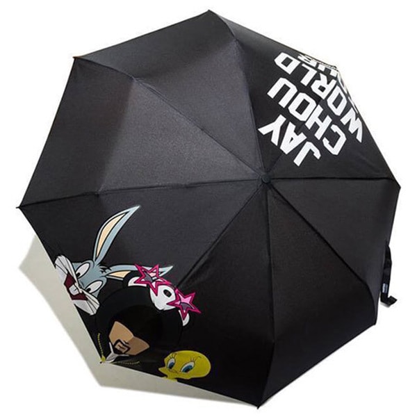 X Looney Tunes Umbrella #Black