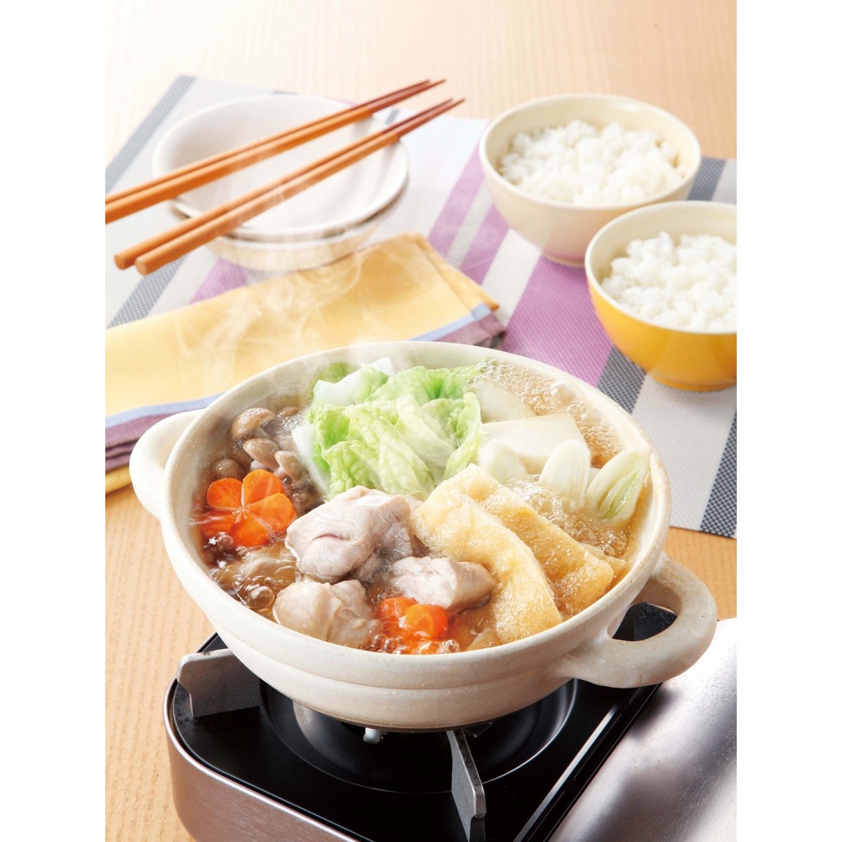 【日本直郵】日本 EBARA FOODS 荏原 濃縮小火鍋湯底 雜燴鍋風味 6個入