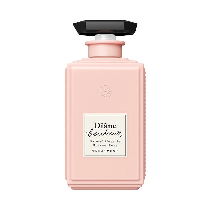 【日本直郵】日本 DIANE黛絲恩 BONHEUR柏娜露 天然植物損傷修復護髮素 GRASSE ROSE 500ml