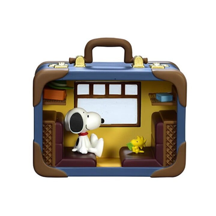 【日本直邮】Re-ment 史努比 复古立体场景收藏系列 潮玩盲盒 款式随机