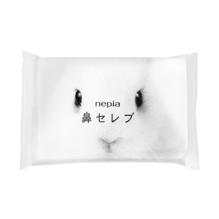 【日本直郵】日本NEPIA妮飄 袖珍包面紙 超柔保濕鼻貴族 1小包 COSME大賞殿堂獎