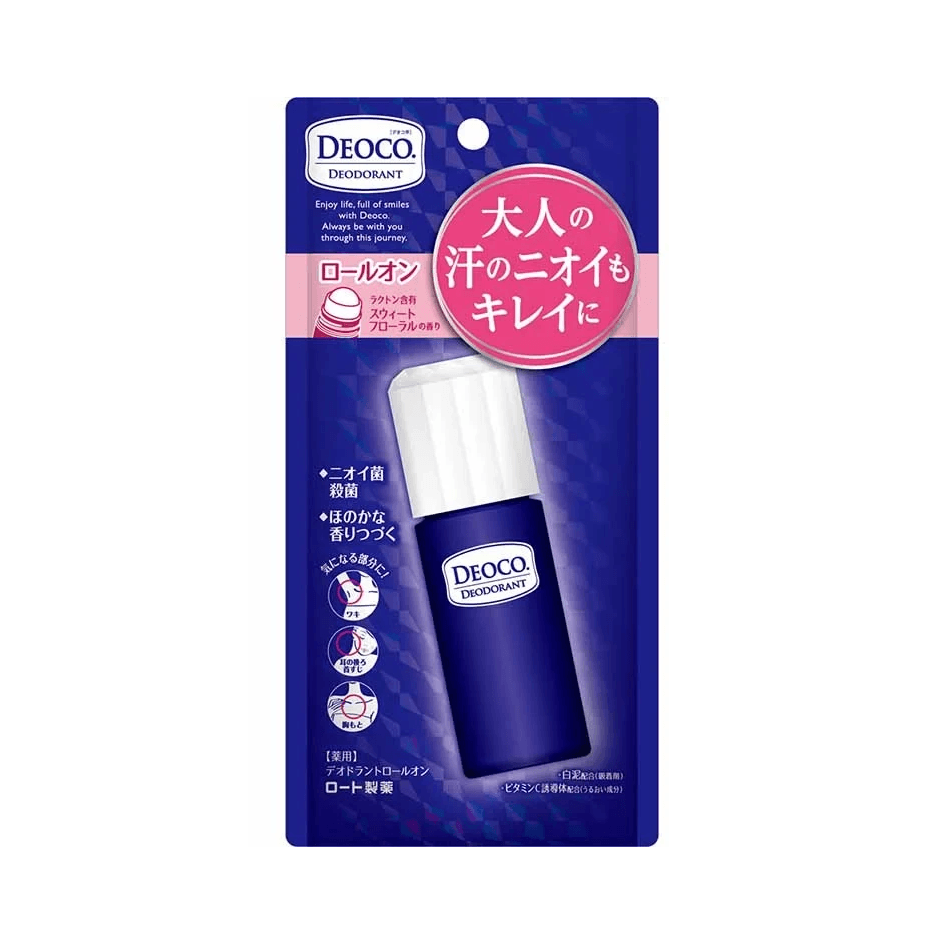 【日本直郵】 日本 Deoco 腋下消臭止汗膏 滾珠款 30ml
