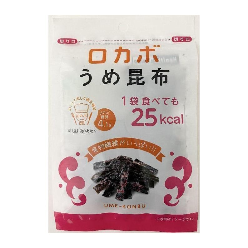 【日本直郵】夢工廠 梅子味昆布幹 10g
