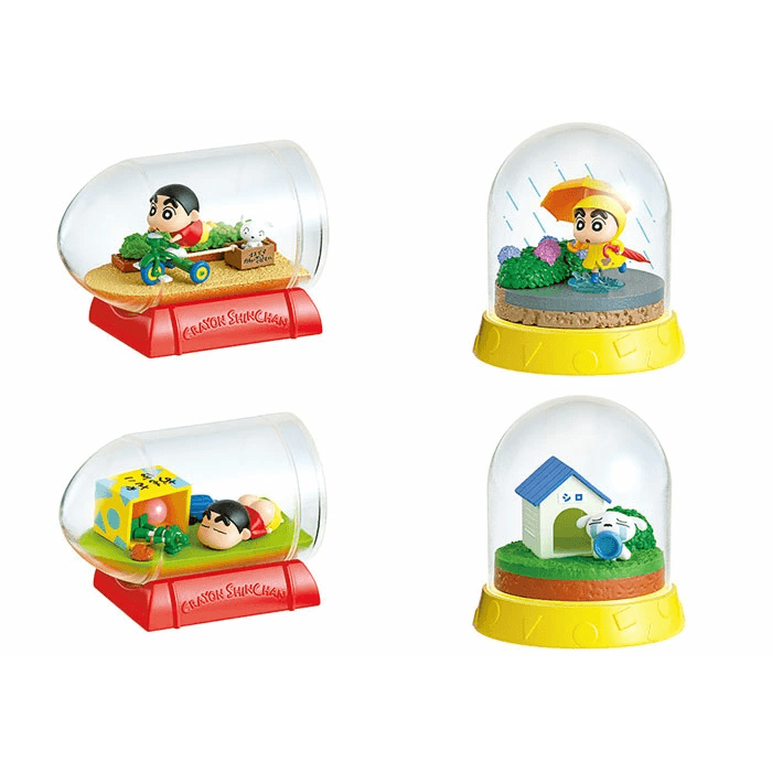 【日本直郵】Re-ment 蠟筆小新 漂流瓶 微縮場景潮玩盲盒 款式隨機