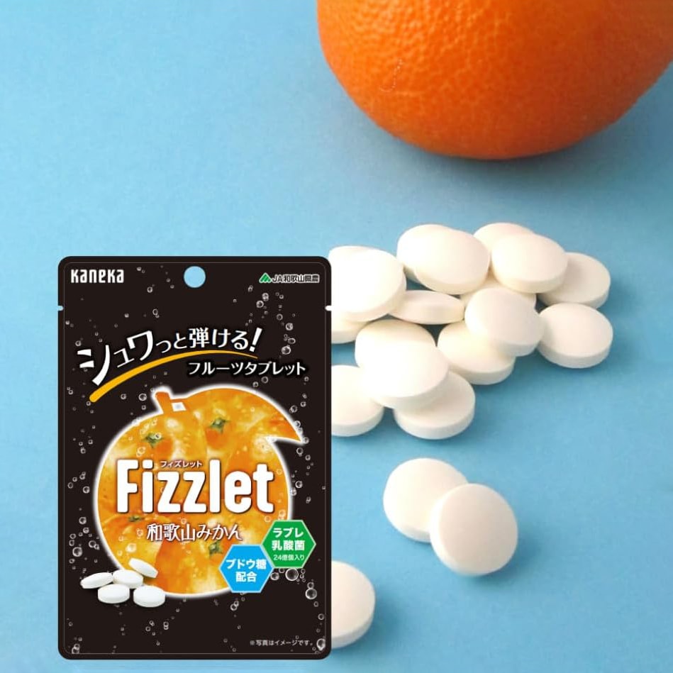 Fizzlet Wakayama Mandarin Orange 24g - Yami.com