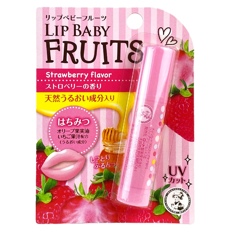 Fruity UV Lip Balm 4.5g Strawberry Flavor