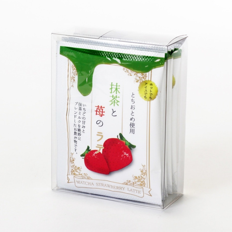 【日本直郵】Saijoen 西條園 抹茶草莓拿鐵 12g×5袋入