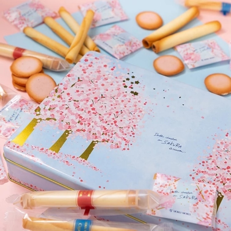 スーパーコピー 激安 - ブランドコピー代引き高品質専門店 日本直送】ヨックモック 桜限定サンドイッチクッキー エッグ 菓子