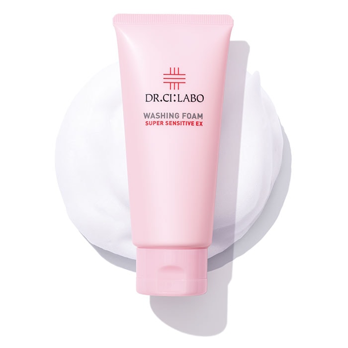 【日本直郵】Dr.Ci:Labo 城野醫生 粉紅色敏感肌膚適用溫和洗面乳 100g