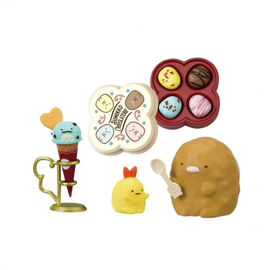 【日本直邮】Re-ment 角落生物 微缩场景 巧克力店甜品微缩迷你摆件盲盒 款式随机