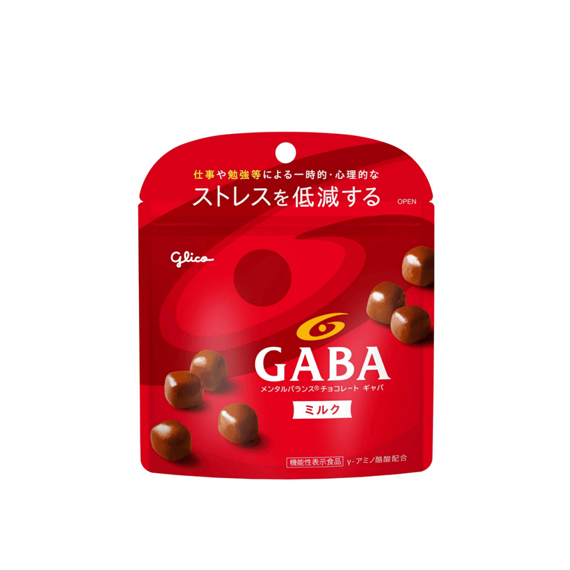 【日本直邮】Glico格力高 GABA减压牛奶巧克力 51g