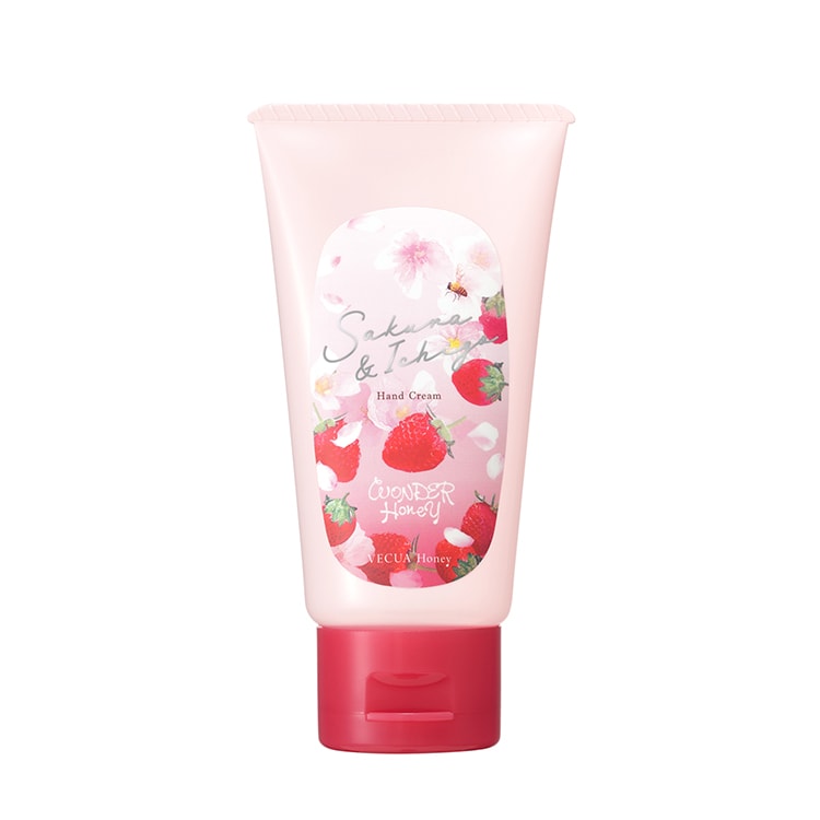 【日本直效郵件】Vecua Honey 限定護手霜 野草莓櫻花香 50g