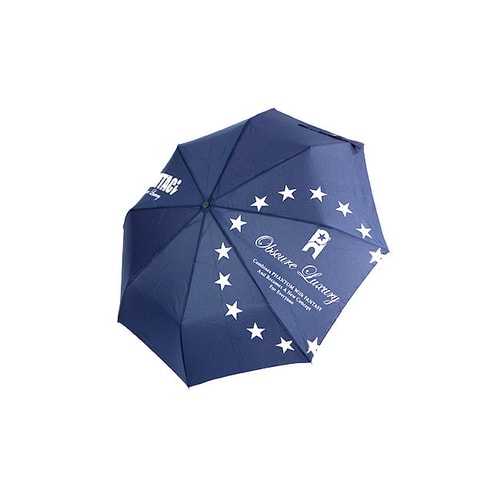 Auto-Open Umbrella #Logo/Blue