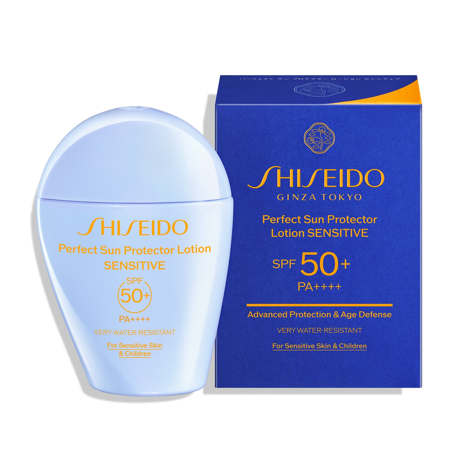 【日本直郵】SHISEIDO資生堂 新版淺藍胖子溫和敏感肌防曬乳 兒童可用 50ml SPF50+/PA++++