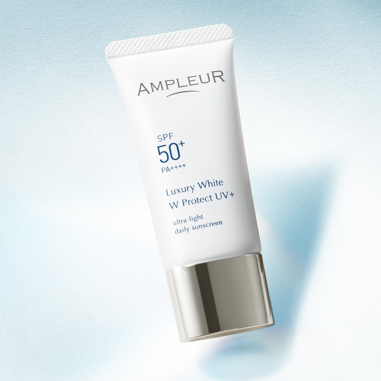Ampleur Sunscreen Serum Luxury White W Protect UV+ SPF50/PA++++