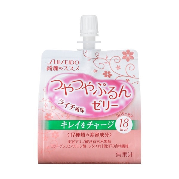 Shiseido 17 beauty ingredients Beauty Jelly  lychee flavor150g