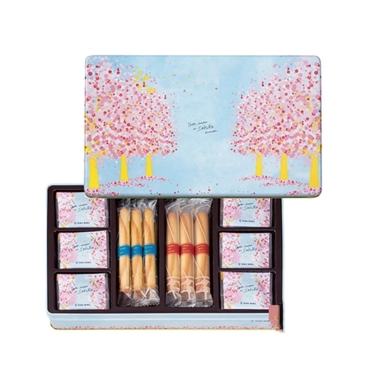 【セール】 日本直送】ヨックモック 桜限定サンドイッチクッキー エッグ 菓子