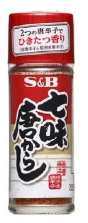 [日本直邮]S&B 七味辣椒粉 15g