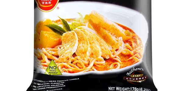 新加坡百勝廚 咖哩拉麵 世界十大最好吃泡麵 178g