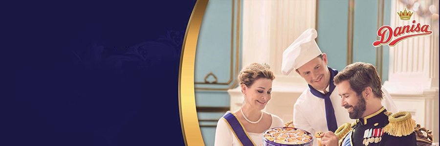 丹麥ROYAL DANISA皇冠曲奇 綜合手工曲奇 鐵盒裝 454g