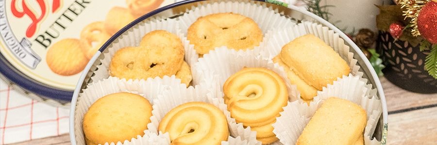 丹麥ROYAL DANISA皇冠曲奇 綜合手工曲奇 鐵盒裝 454g