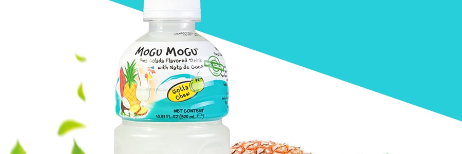 泰国MOGU MOGU 果汁椰果饮料 凤梨椰子味 320ml