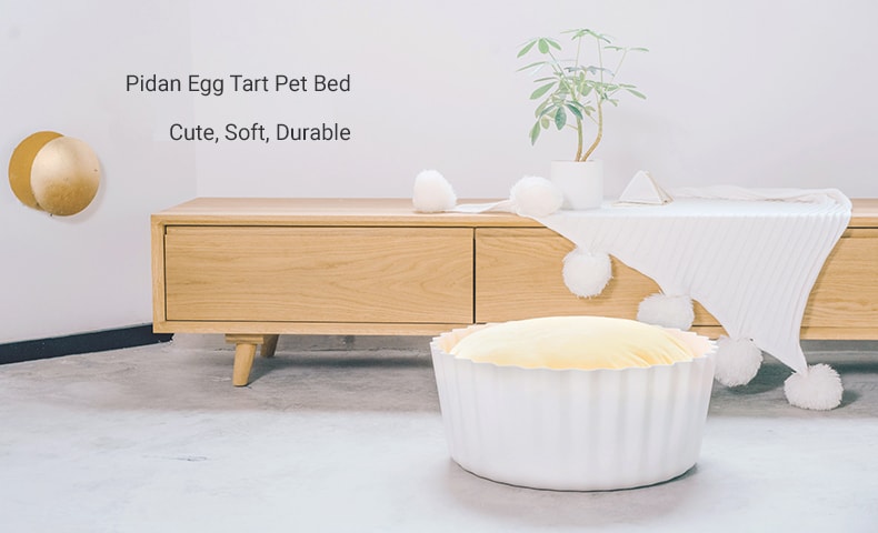 Egg Tart Pet Bed Dog Bed
