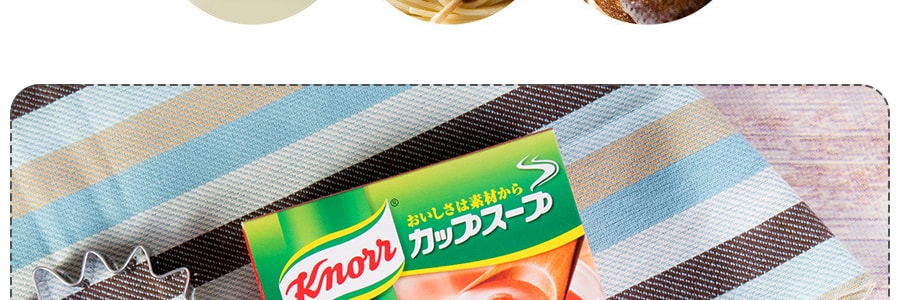 日本AJINOMOTO 西红柿蔬菜浓汤汤料 3袋入 51.6g