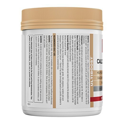 Ultiboost Calcium + Vitamin D 250 Tabs