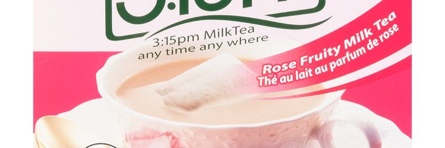 台灣三點一刻 經典玫瑰花果奶茶 10包入 200g