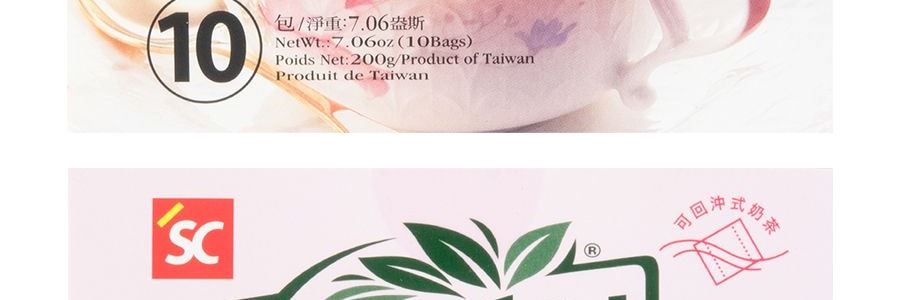 台灣三點一刻 經典玫瑰花果奶茶 10包入 200g