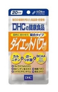 【日本直邮】日本DHC 蝶翠诗 新型10种成分复合纤体瘦身胶囊 60粒