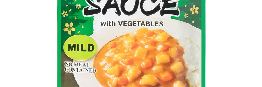 日本S&B 可微波含蔬菜日式咖哩醬 微辣 210g【加熱即食】