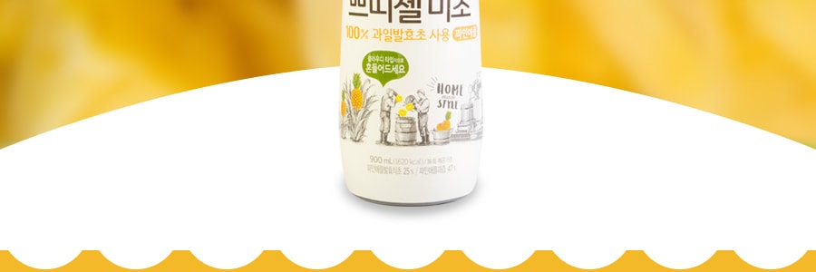 韩国CJ希杰 果醋饮料 菠萝口味 900ml