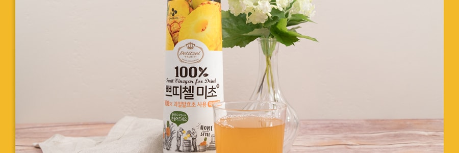 韓國CJ希傑 水果醋飲料 鳳梨口味 900ml