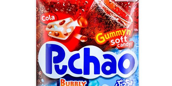 日本UHA悠哈味覺糖 2味汽水碳酸糖中糖夾心軟糖 100g