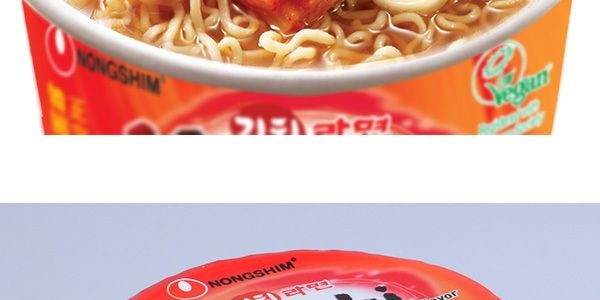 韓國NONGSHIM農心 SOON純系列 素食拉麵 泡菜口味 杯裝 75g