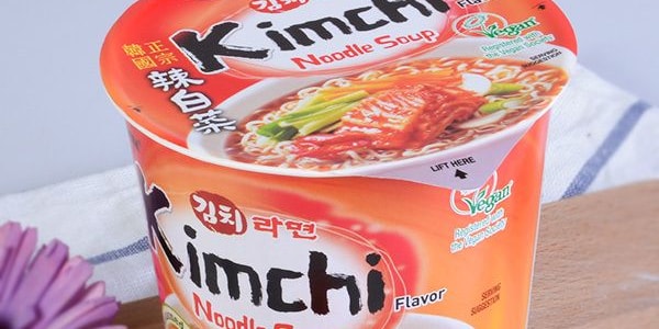 韓國NONGSHIM農心 SOON純系列 素食拉麵 泡菜口味 杯裝 75g