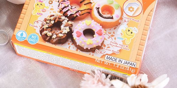 日本食玩嘉娜寶KRACIE 甜甜圈DIY自製手工糖果玩具 41g