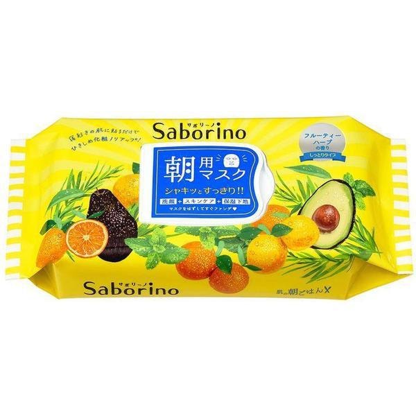 日本BCL SABORINO早安60秒懶人保濕面膜 32片入