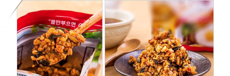 韓國EASYBAB 韓國風味泡菜石鍋拌飯 即食飯速食飯 1人份 100g