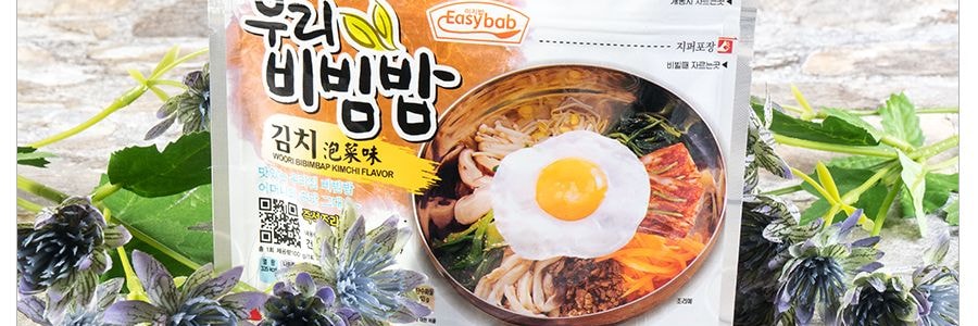 韓國EASYBAB 韓國風味泡菜石鍋拌飯 即食飯速食飯 1人份 100g