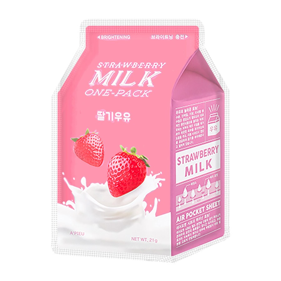 Strawberry Milk One Pack Mask 1 Sheet