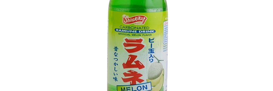 日本SHIRAKIKU 彈珠汽水 蜜瓜味 200ml