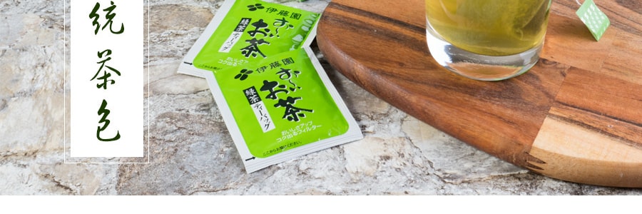 日本ITO EN伊藤园 绿茶传统茶包 20包入 40g