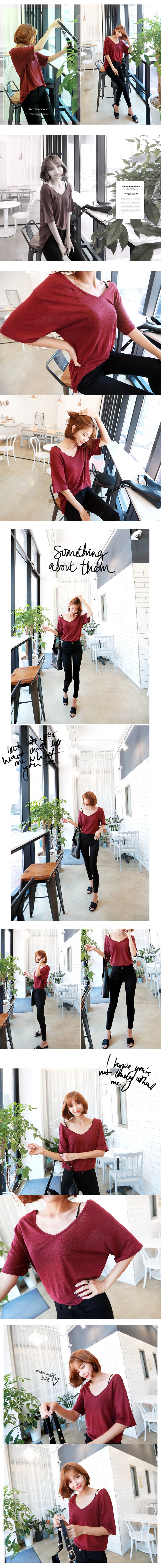 [Autumn New] Basic Stretch Skinny Ankle Jeans #Black(M/27-28)