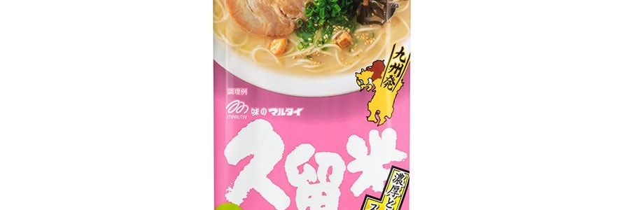 日本MARUTAI 久留米香蔥豚骨拉麵 2人份 194g